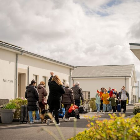 klaar voor een wandeling naar zee?