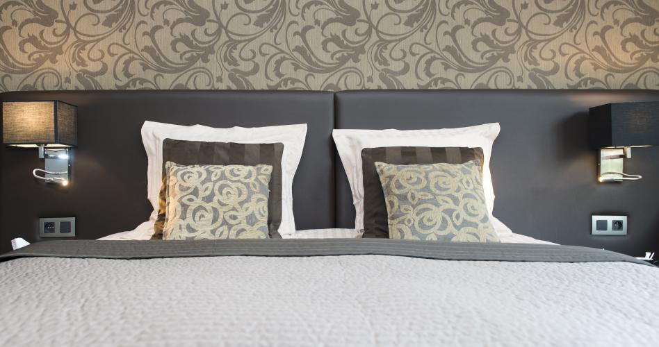 ruime kamers met elk een eigen badkamer